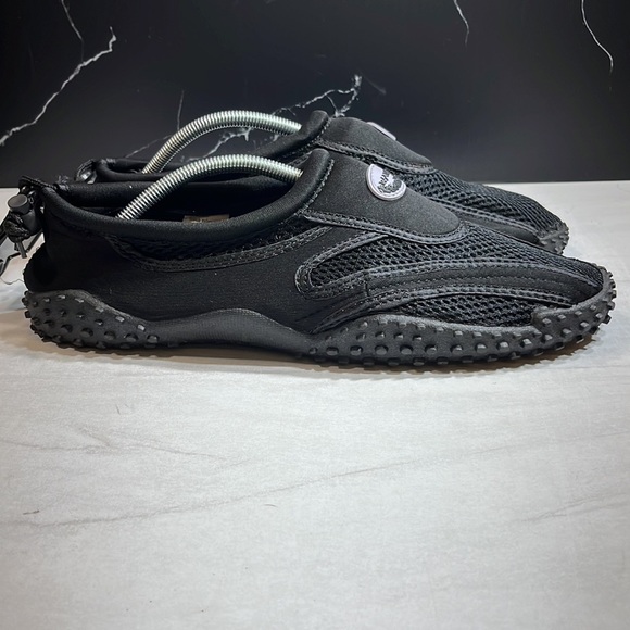 Easy USA Men’s Water Shoes Black sz 12 - Picture 4 of 7